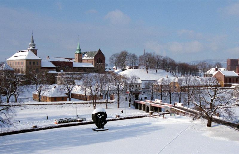 Image result for Akershus Castle and Fortress winter
