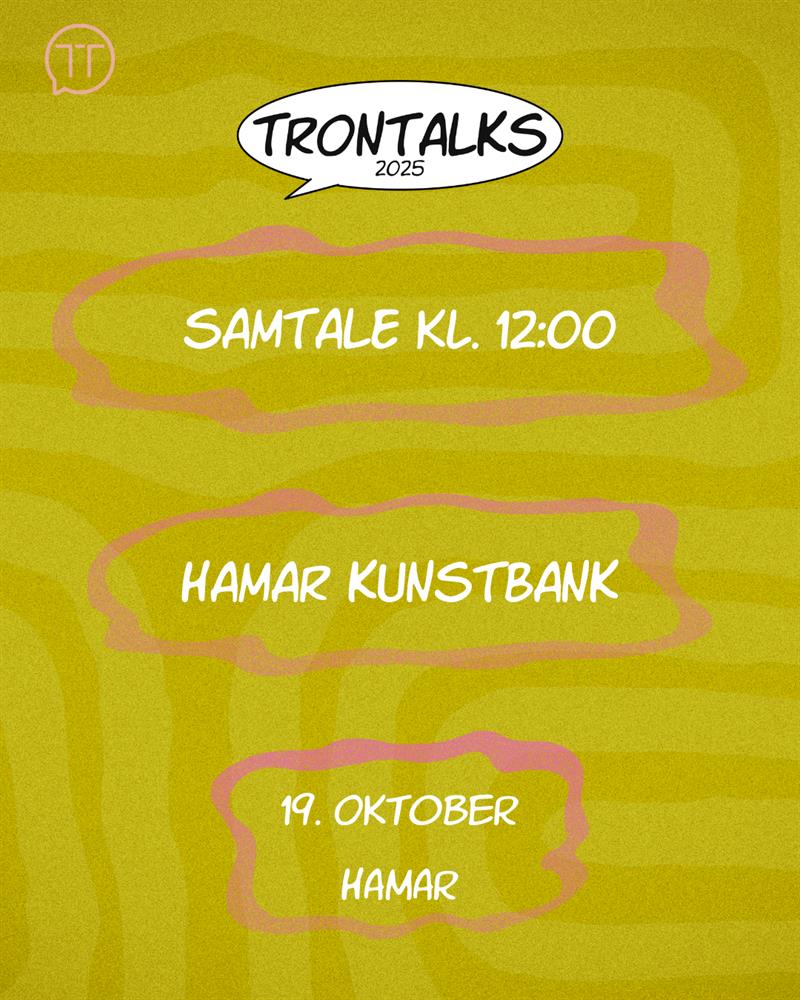 Plakat Samtale kl. 12:00 ( Fortellingen som gravitasjonsfelt)