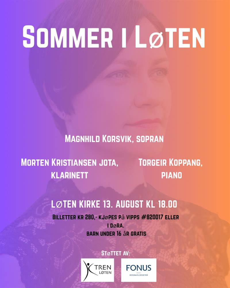 Plakat Sommer i Løten