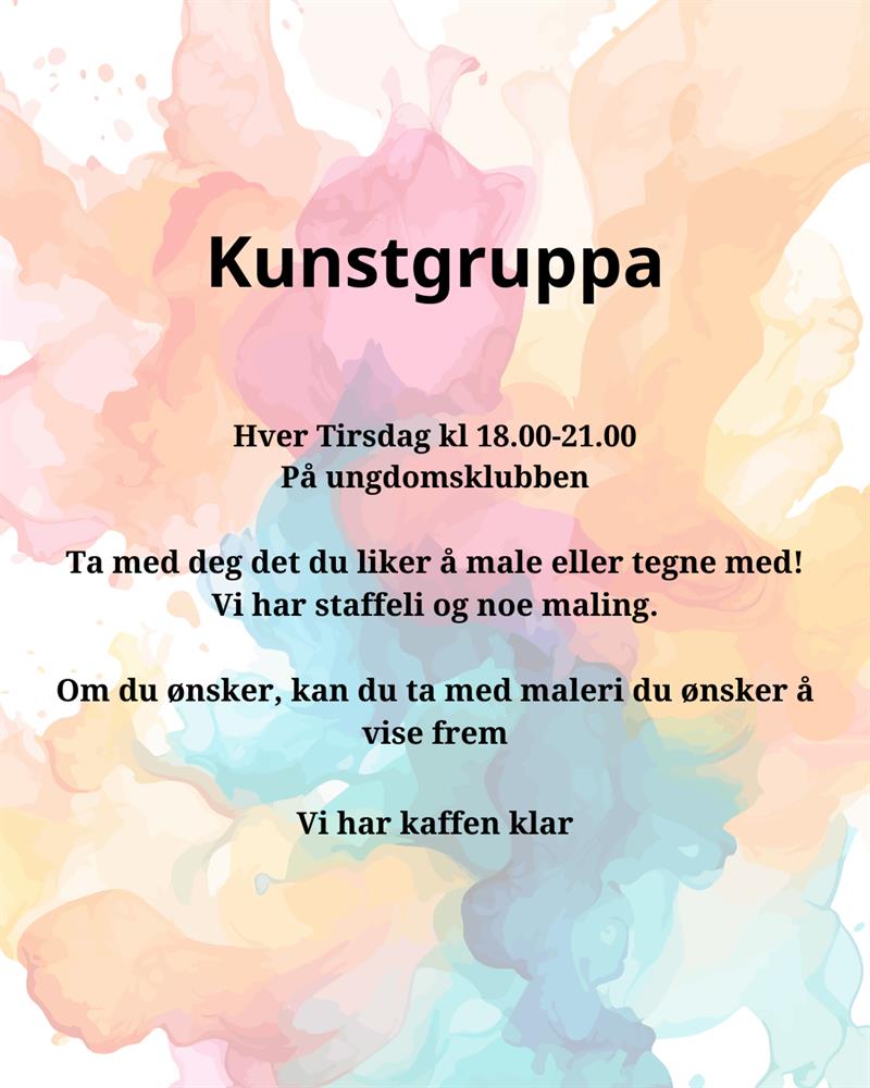 Plakat Kunstgruppa