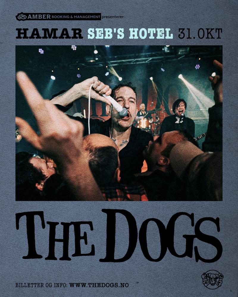 Plakat The Dogs live @ Seb's Hotel