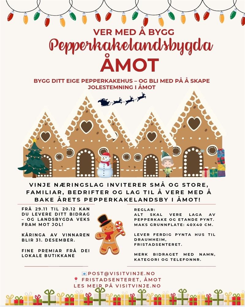 Pepperkakebygda Åmot - Vest-Telemark.no