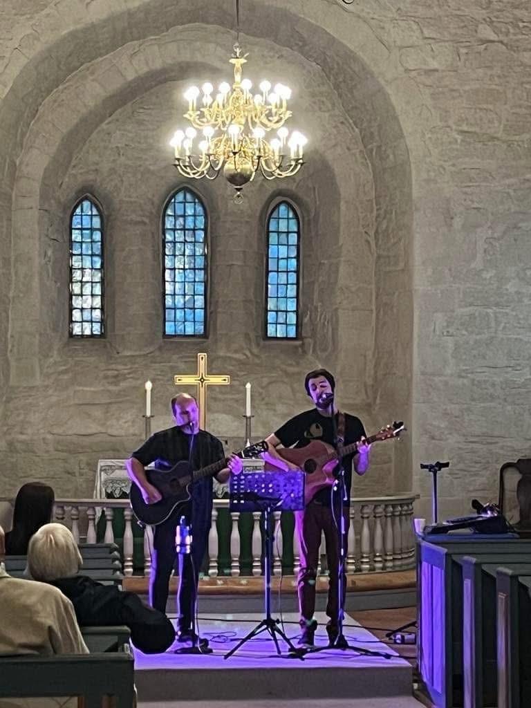 Plakat Musikk i sommerkveld- Audun Kongsrud og Robin Hammersborg