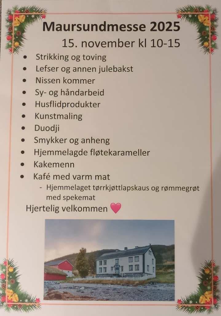 Plakat Maursundmessa 2025