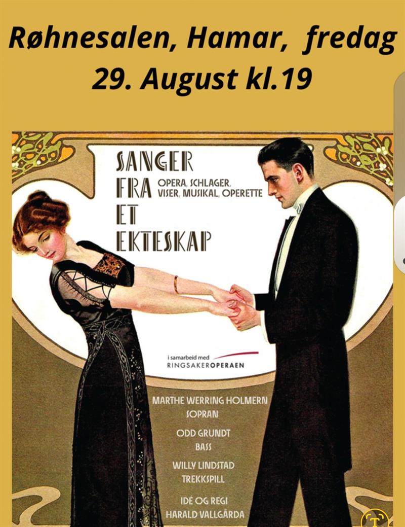 Plakat Sanger fra et ekteskap