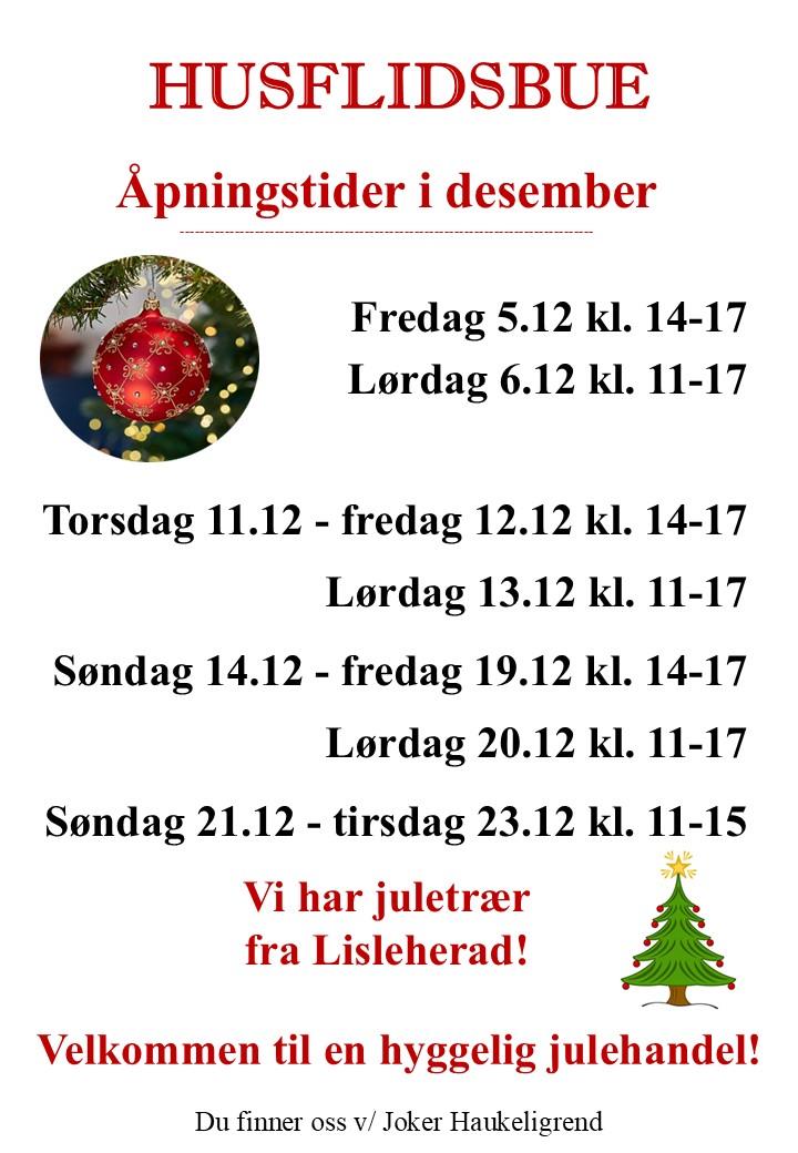 Julehandel på Husflidsbue - Vest-Telemark.no
