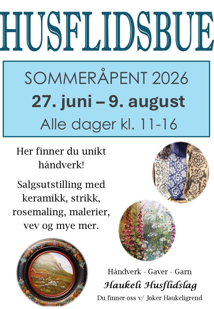 Sommer på Husflidsbue - Vest-Telemark.no
