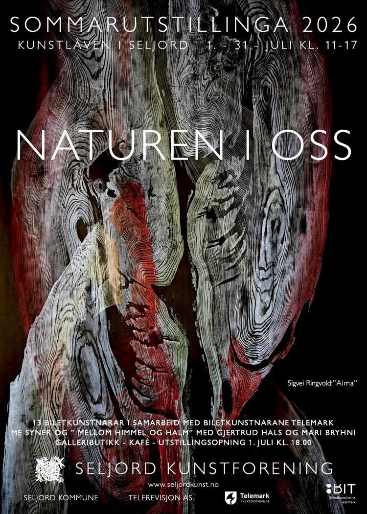 Naturen i Oss - Sommarutstillinga på Kunstlåven i Seljord - Vest-Telemark.no