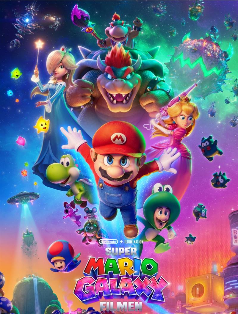 Plakat Kino - Super Mario Galaxy