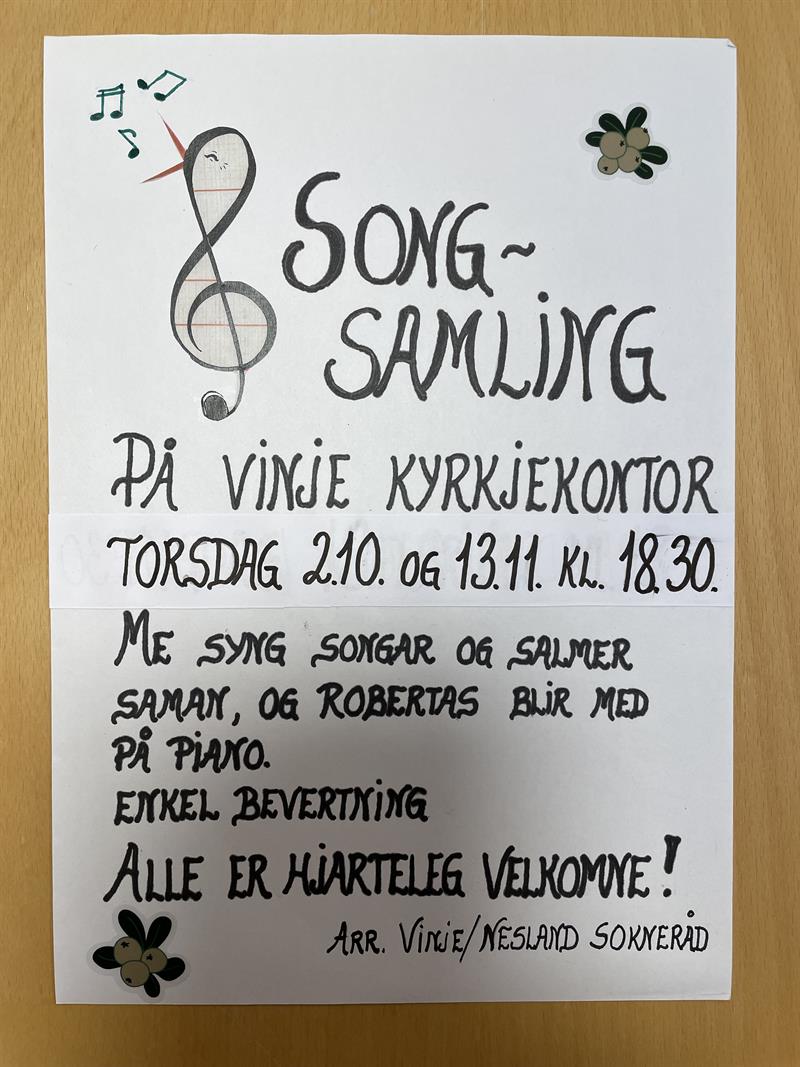 Songsamling - Vest-Telemark.no