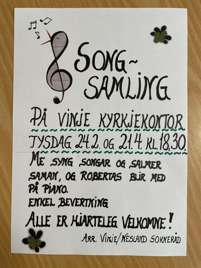 Songsamling - Vest-Telemark.no