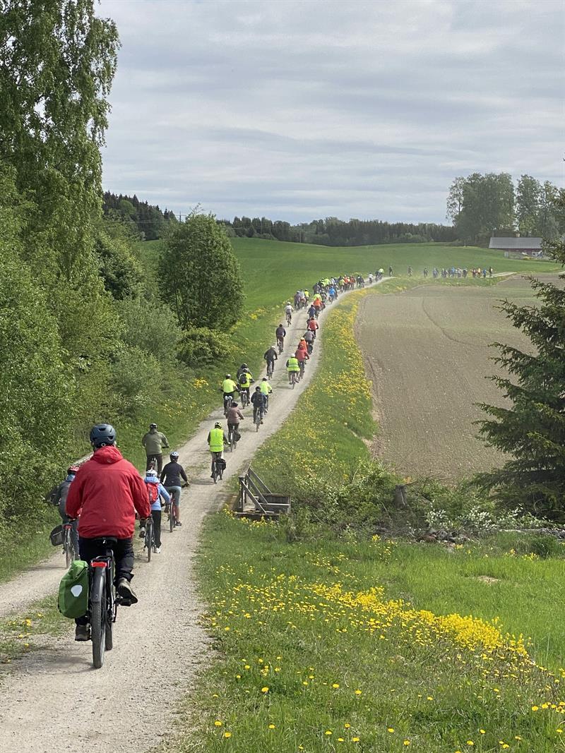 Plakat Pinsesykkeltur