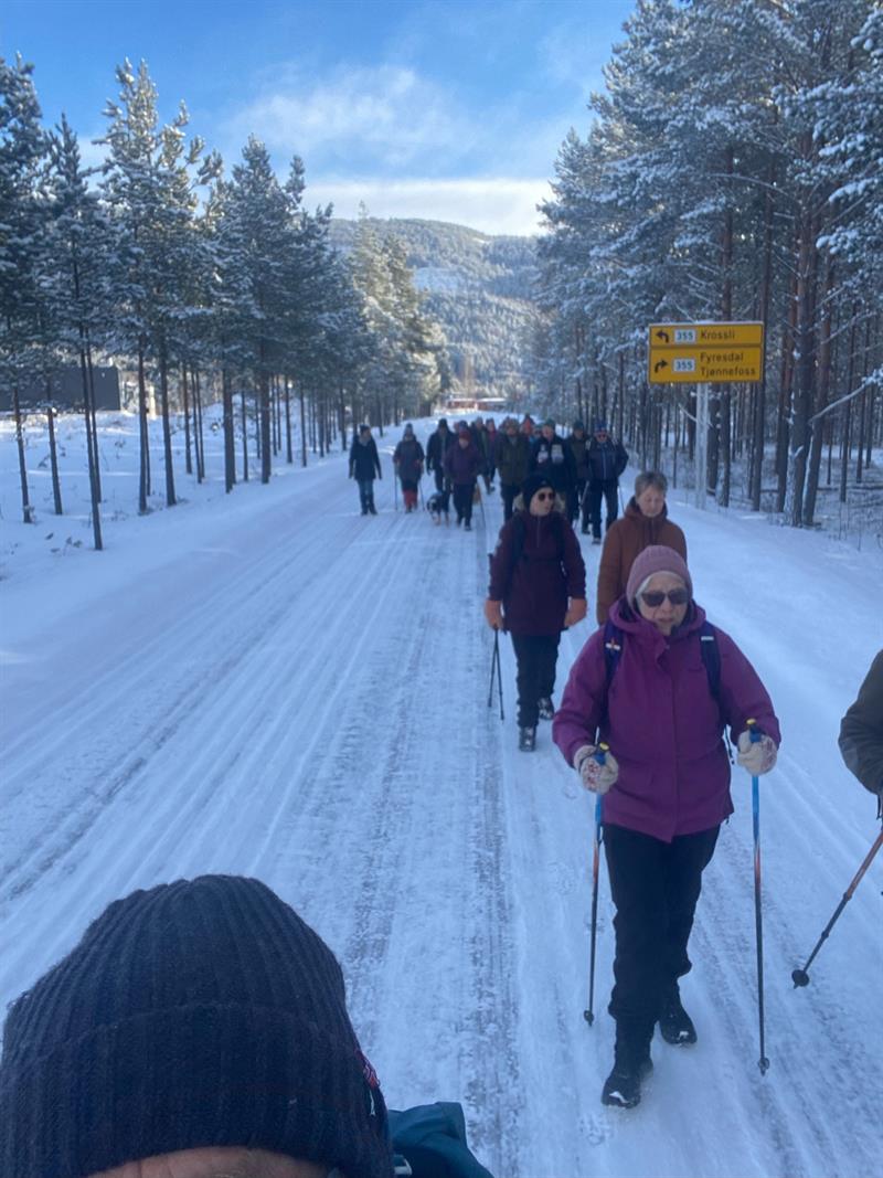 På tur mot Snarteland.