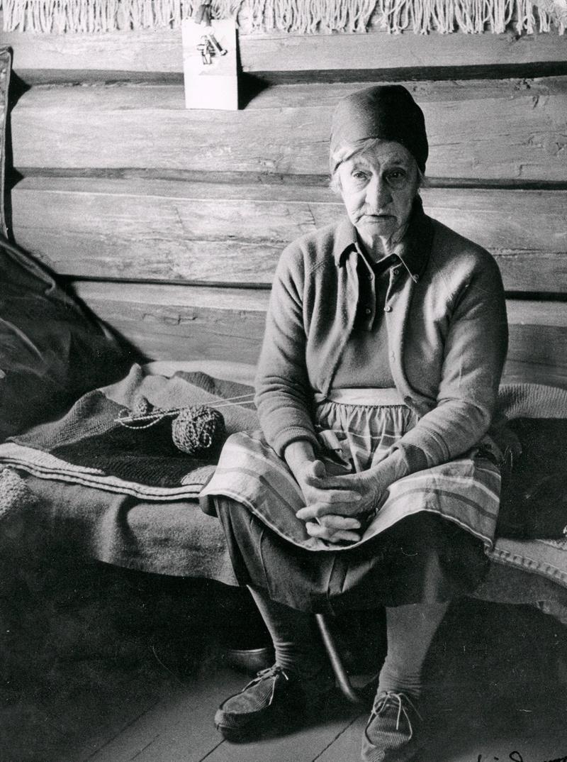 Plakat Foredrag om Anna i ødemarka og årsmøte Ringsaker Historielag