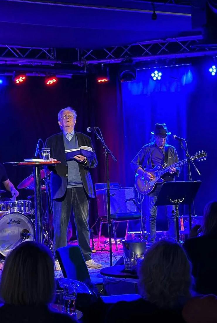 Plakat Lørdagsmatiné / Jan Erik Vold & Kåre Virud - Tolv Blå