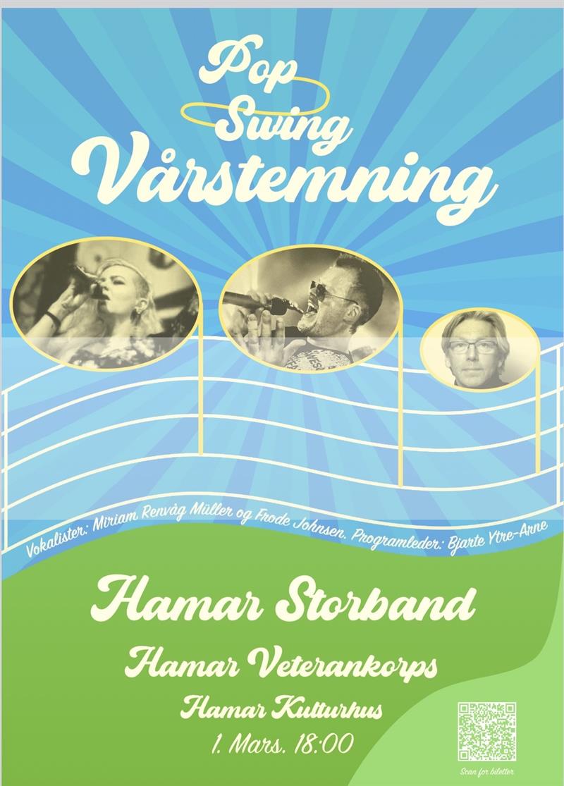 Plakat Pop, Swing og Vårstemning