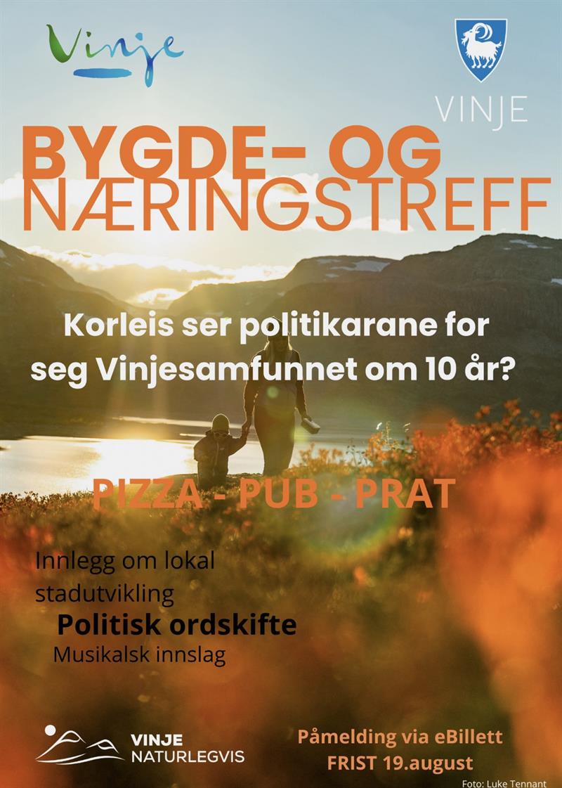 Bygde - og næringstreff - Vest-Telemark.no