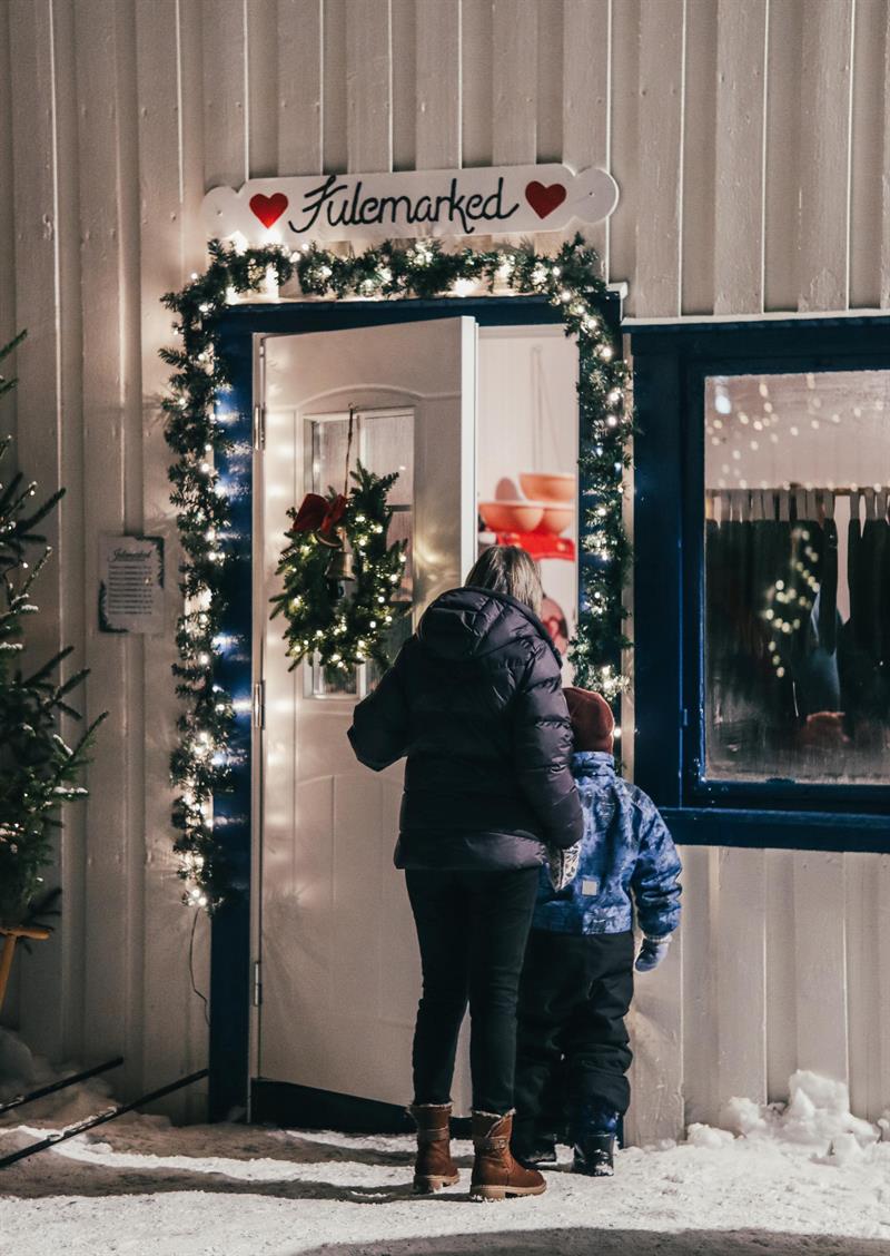 Plakat Julemarked på Sverdrupkaia