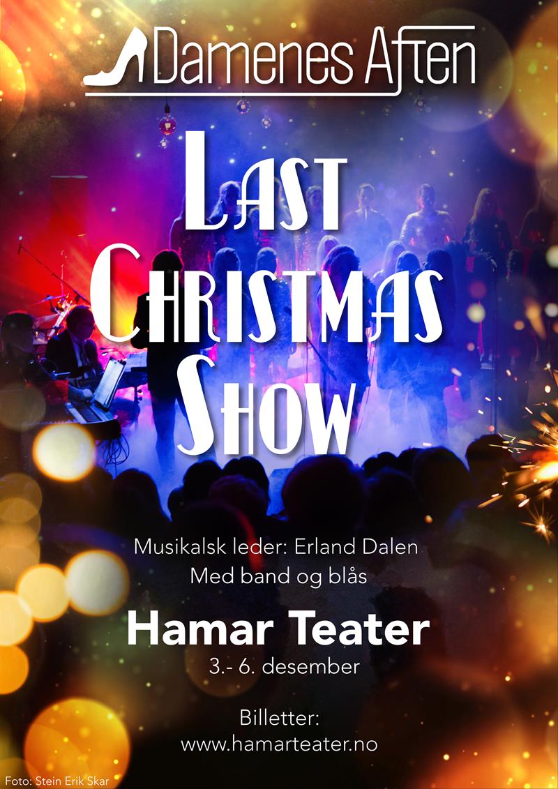 Plakat Damenes Aften: Last Christmas Show