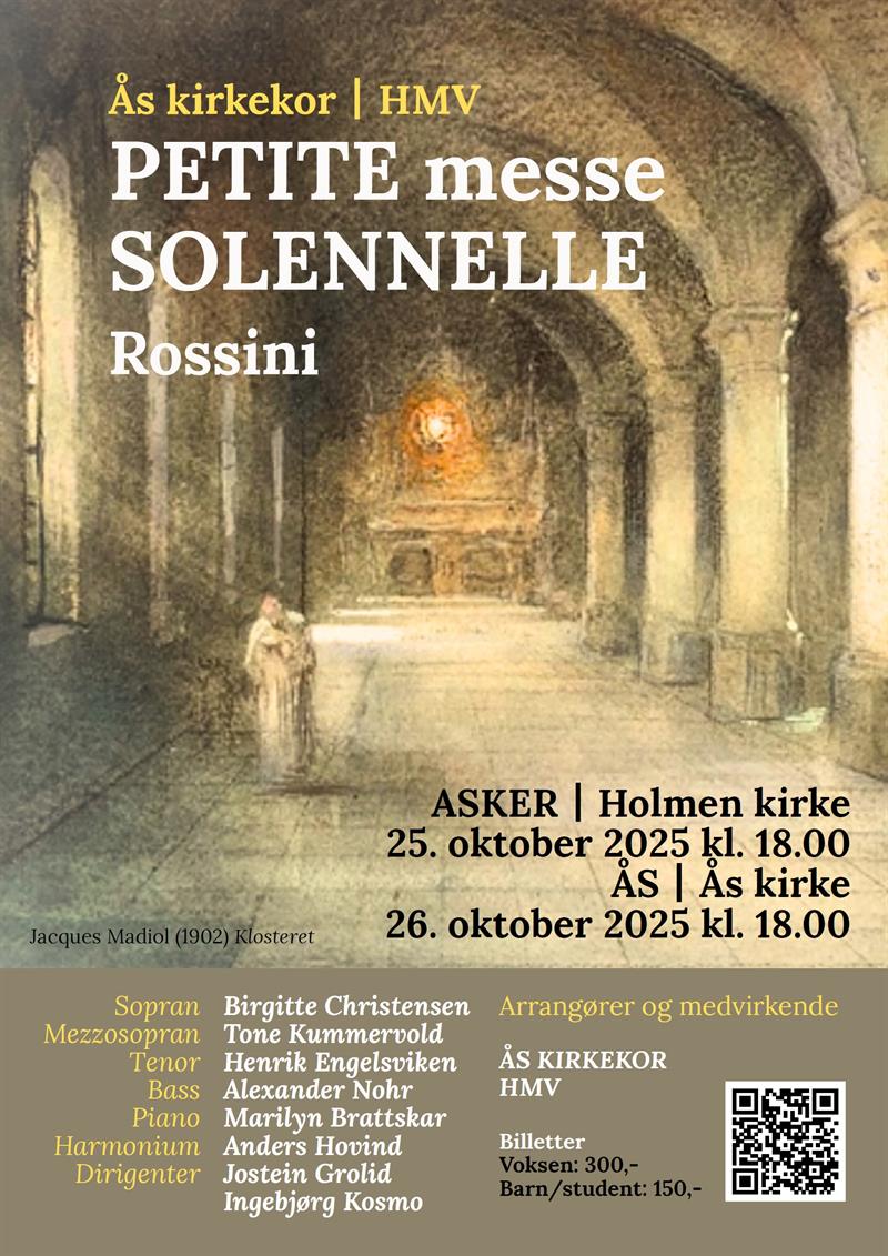 Plakat PETITE MESSE SOLENNELLE-Rossini