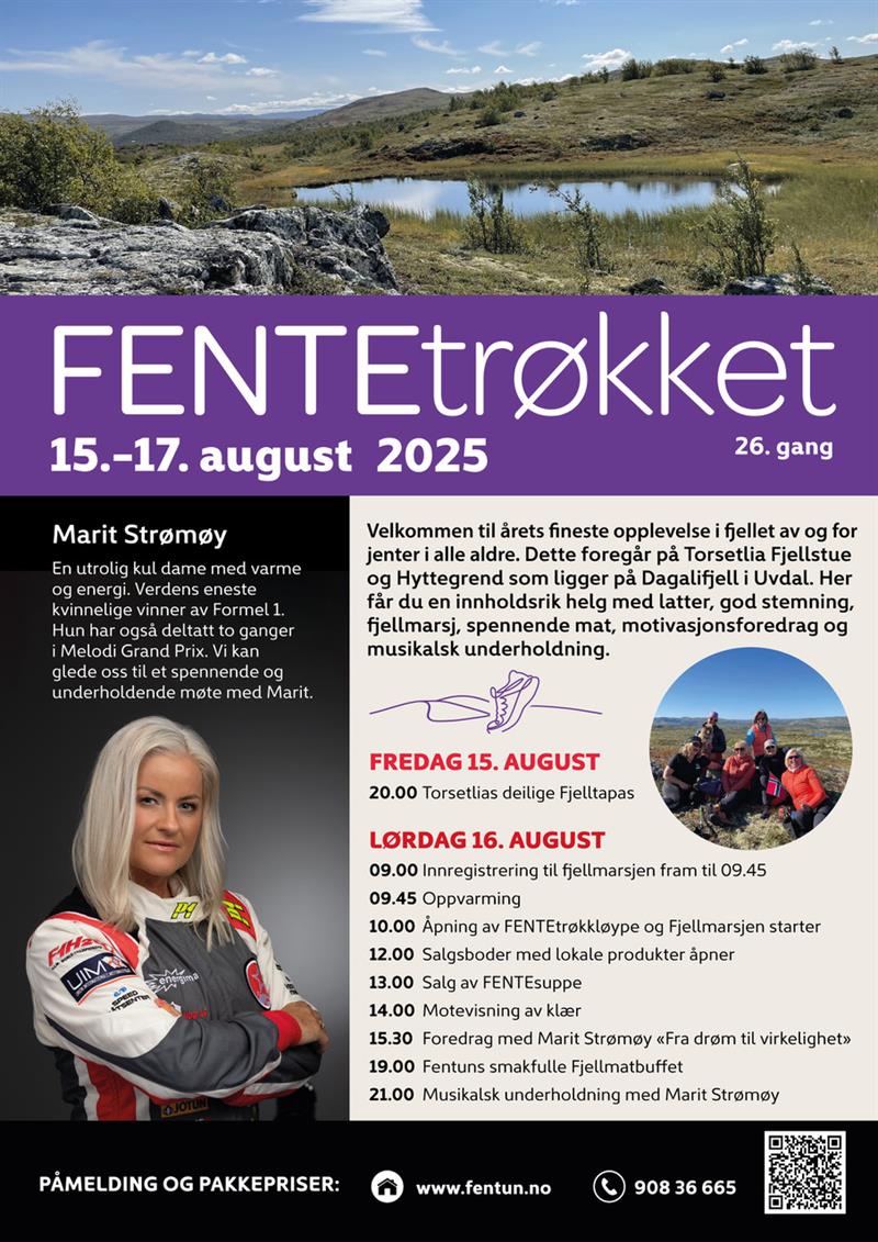Program for Fentetrøket 2025