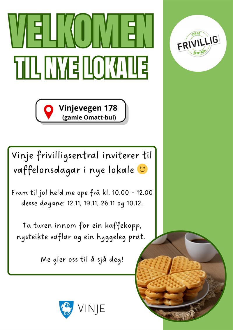 Vaffelonsdag - Vest-Telemark.no