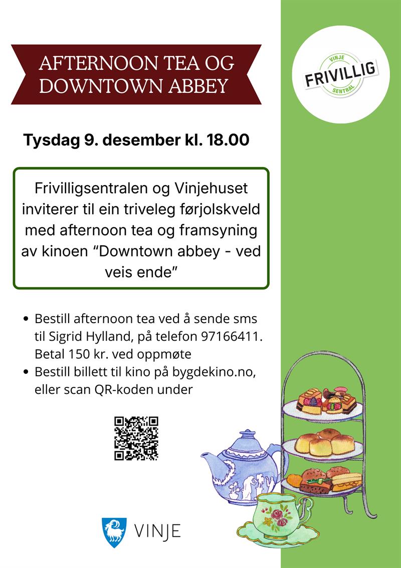 Bygdekino : Dyrenes magiske jul / Downtown abbey : ved veis ende - Vest-Telemark.no