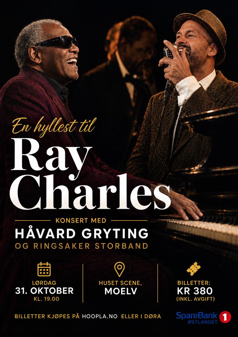 Plakat En hyllest til Ray Charles
