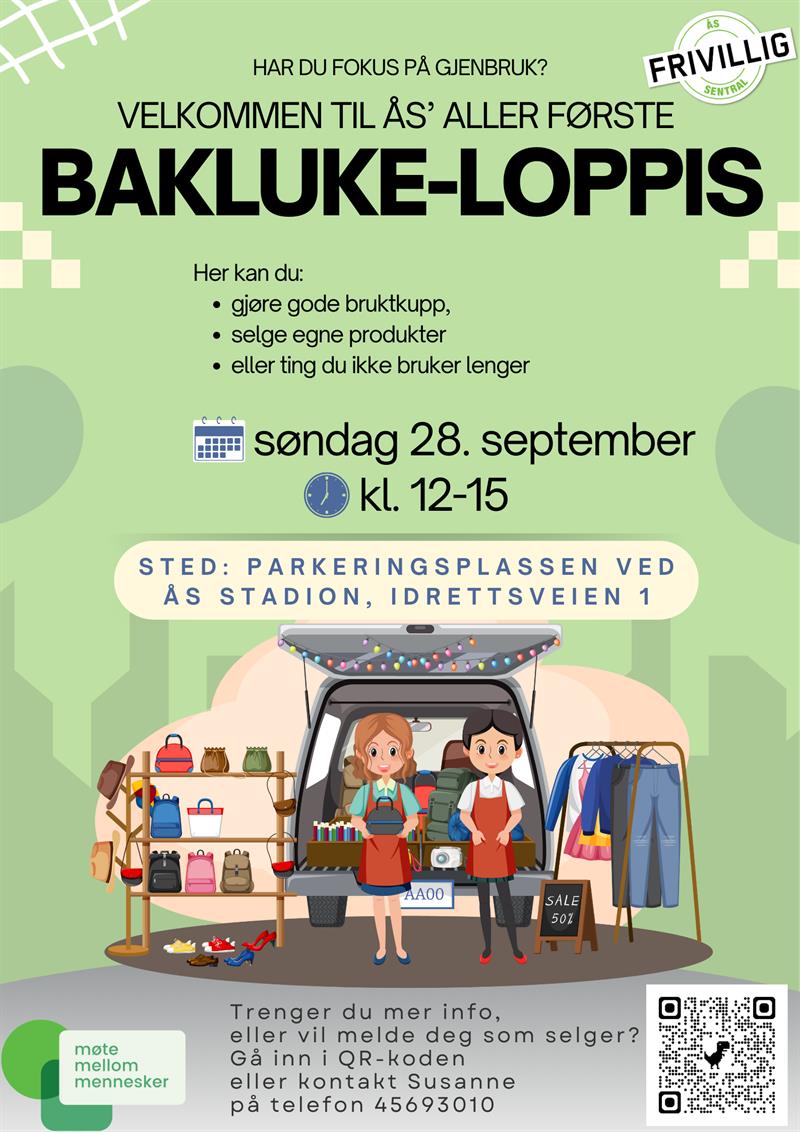 Plakat Bakluke-loppis
