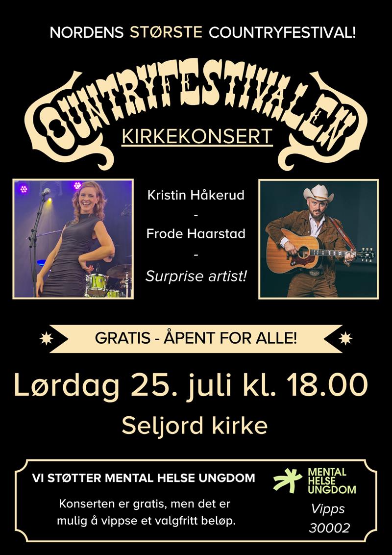 Countryfestivalen - Kirkekonsert - Vest-Telemark.no