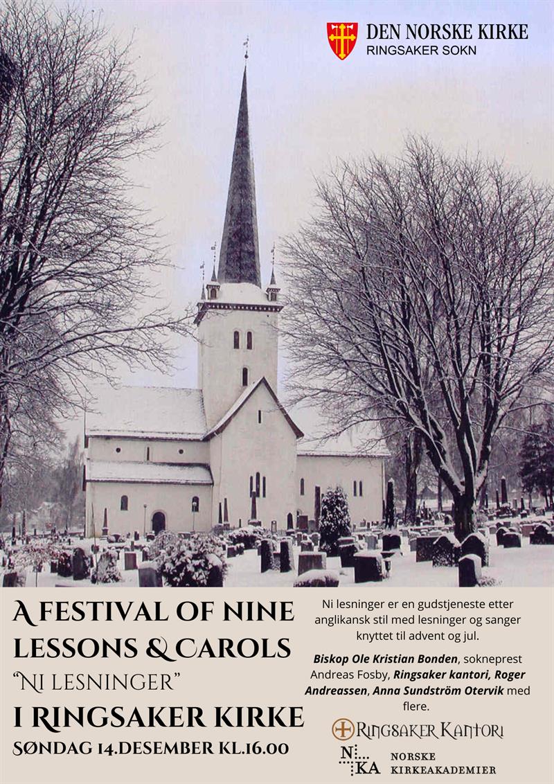 Plakat A Festival Of Nine Lessons & Carols