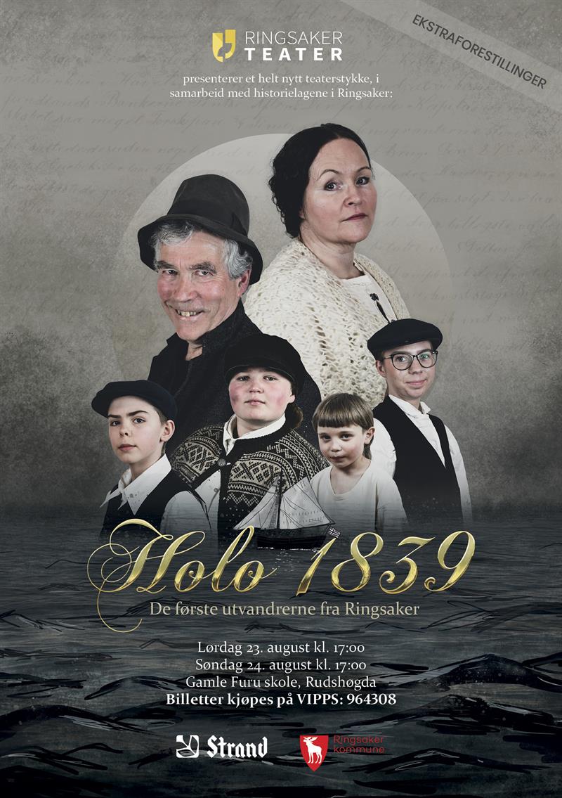 Plakat AVLYST! Holo 1839 - teaterforestilling