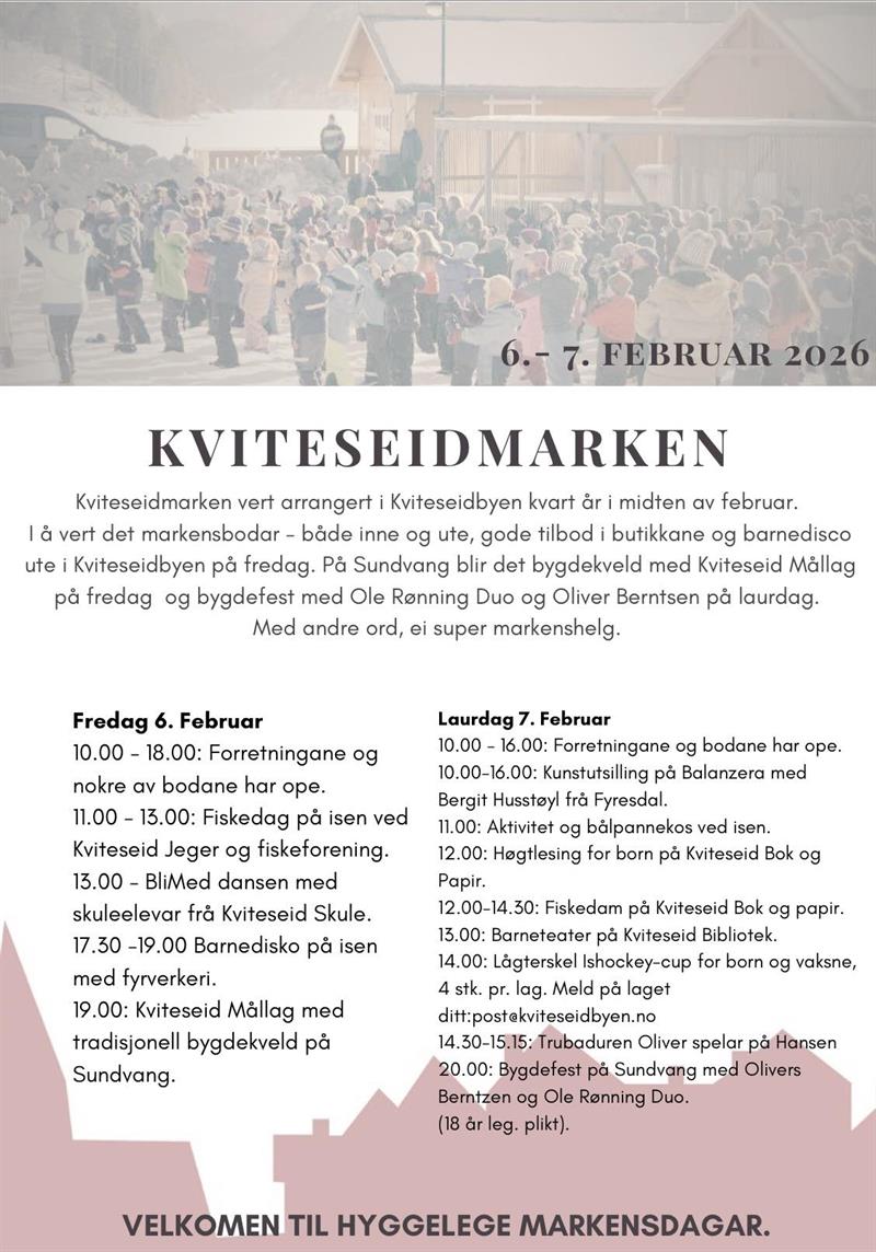 Kviteseidmarken - Vest-Telemark.no