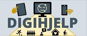 Plakat DigiHjelp-kurs i bruk av Iphone