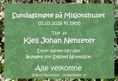 Sundagsmøte på Misjonshuset i Seljord