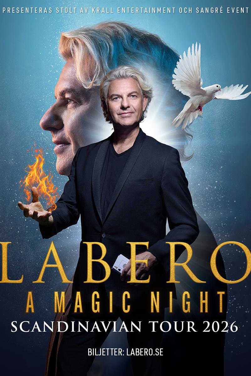 Plakat LABERO – A Magic Night Scandinavian Tour 2026