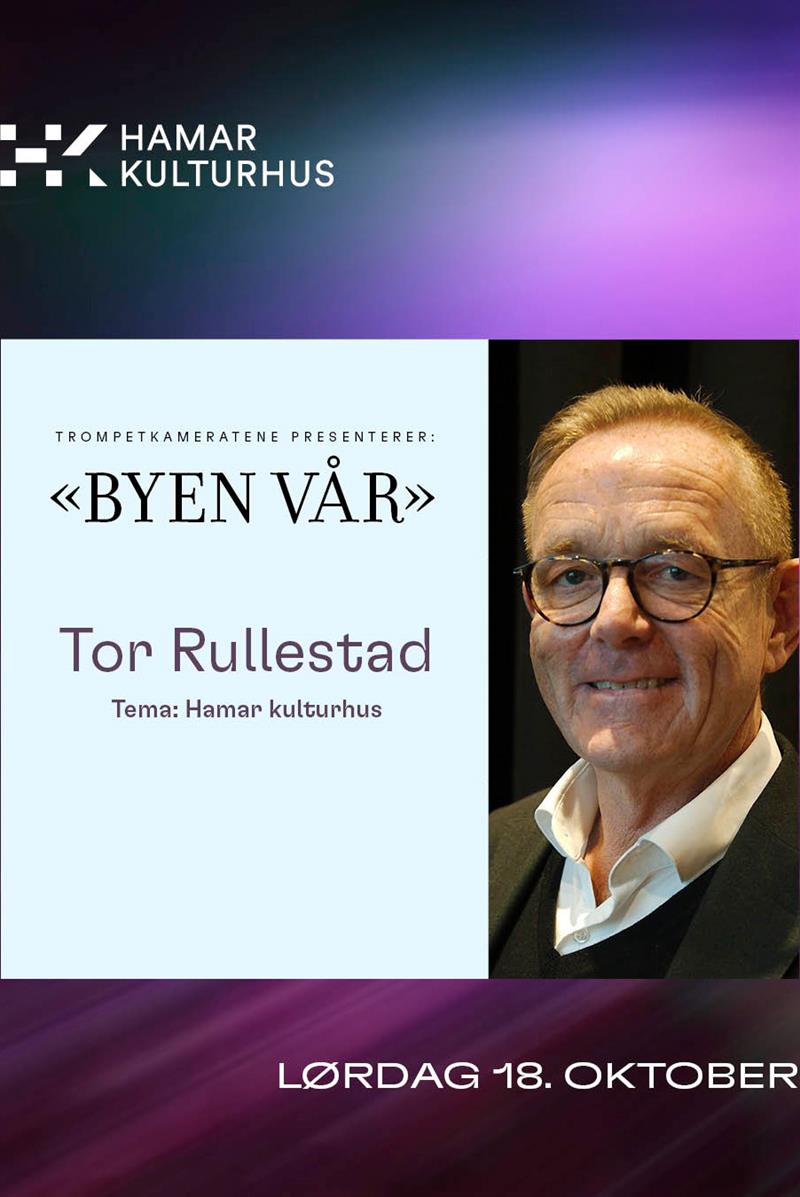 Plakat Byen vår. Tema: Hamar kulturhus
