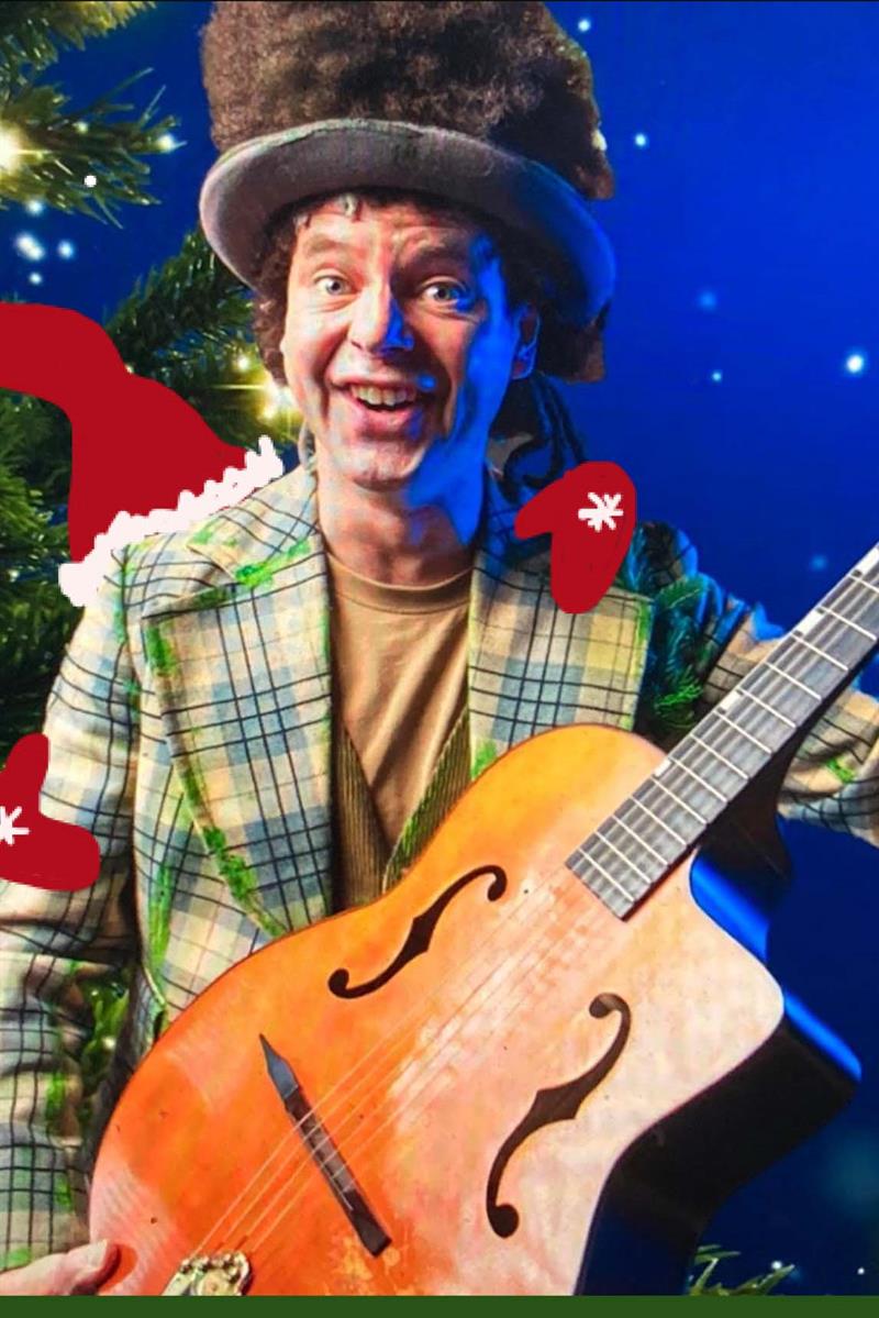 Plakat Lørdagsbarn: Trollefar møter Julenissen