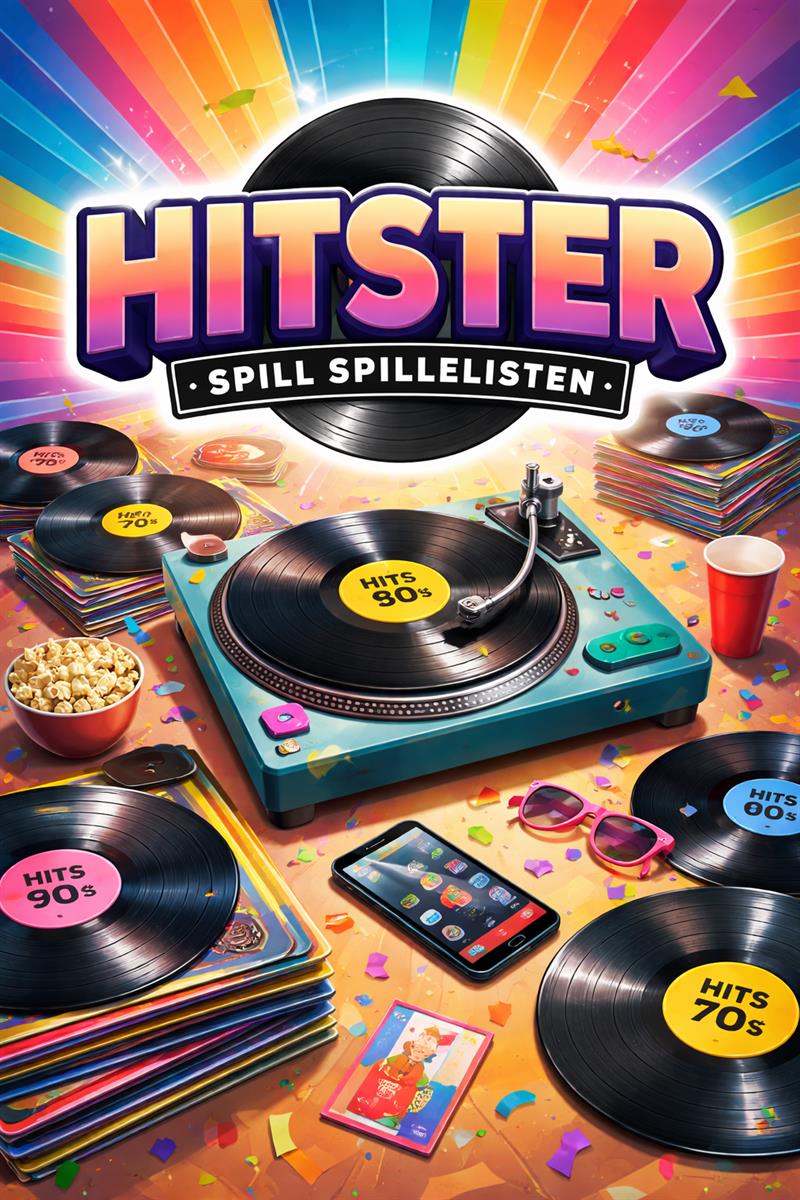 Hitster vinyl – musikk, nostalgi og god stemning!