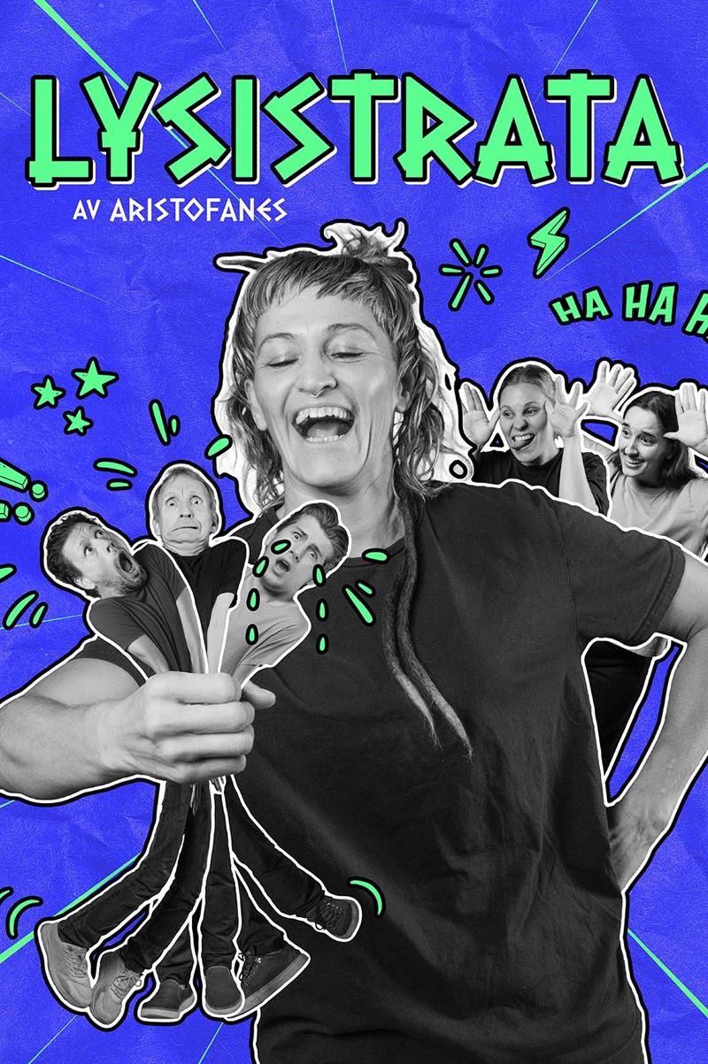 Plakat Lysistrata - Teater Innlandet