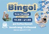Torsdagsbingo i Kviteseid