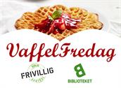 Vaffelfredag på biblioteket