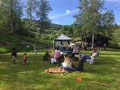 Jonsokmoro på Groven camping