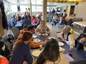 Språkkafe på Vinjehuset