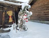 Jol på Telemarkstunet