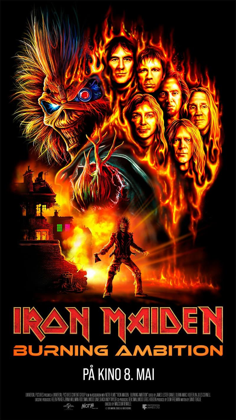 Plakat Iron Maiden: Burning Ambition