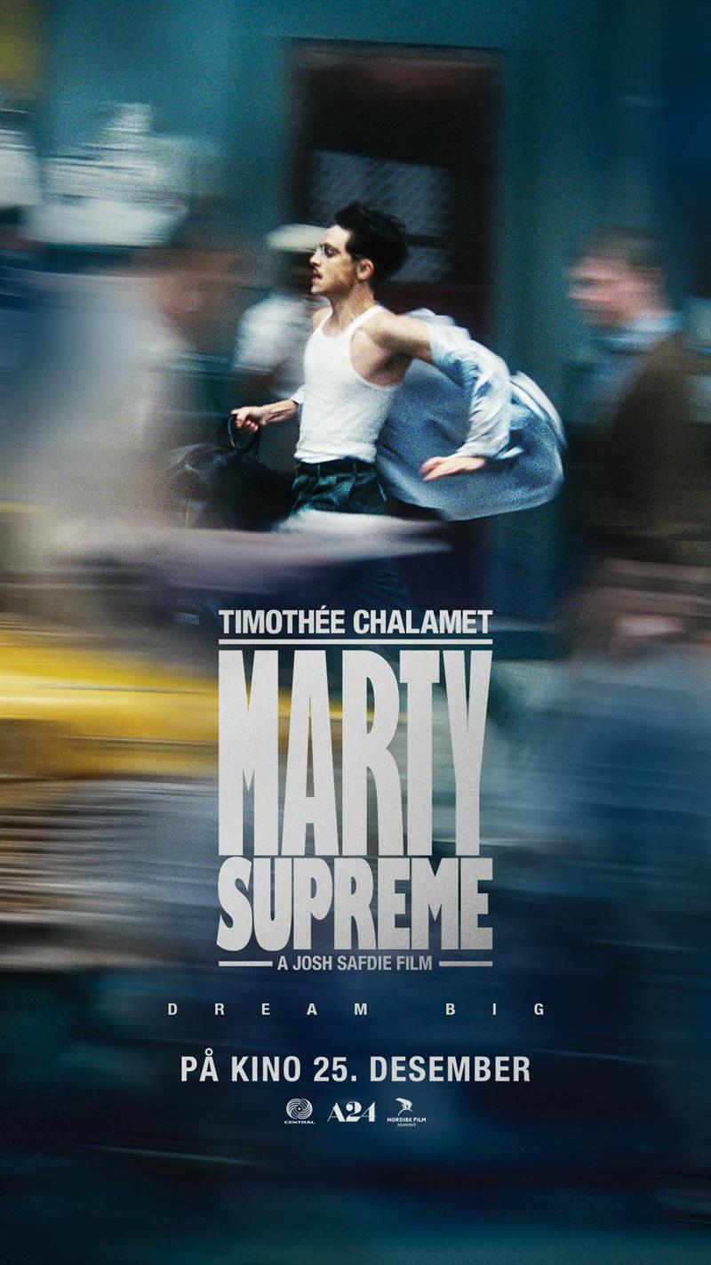 Plakat Marty Supreme