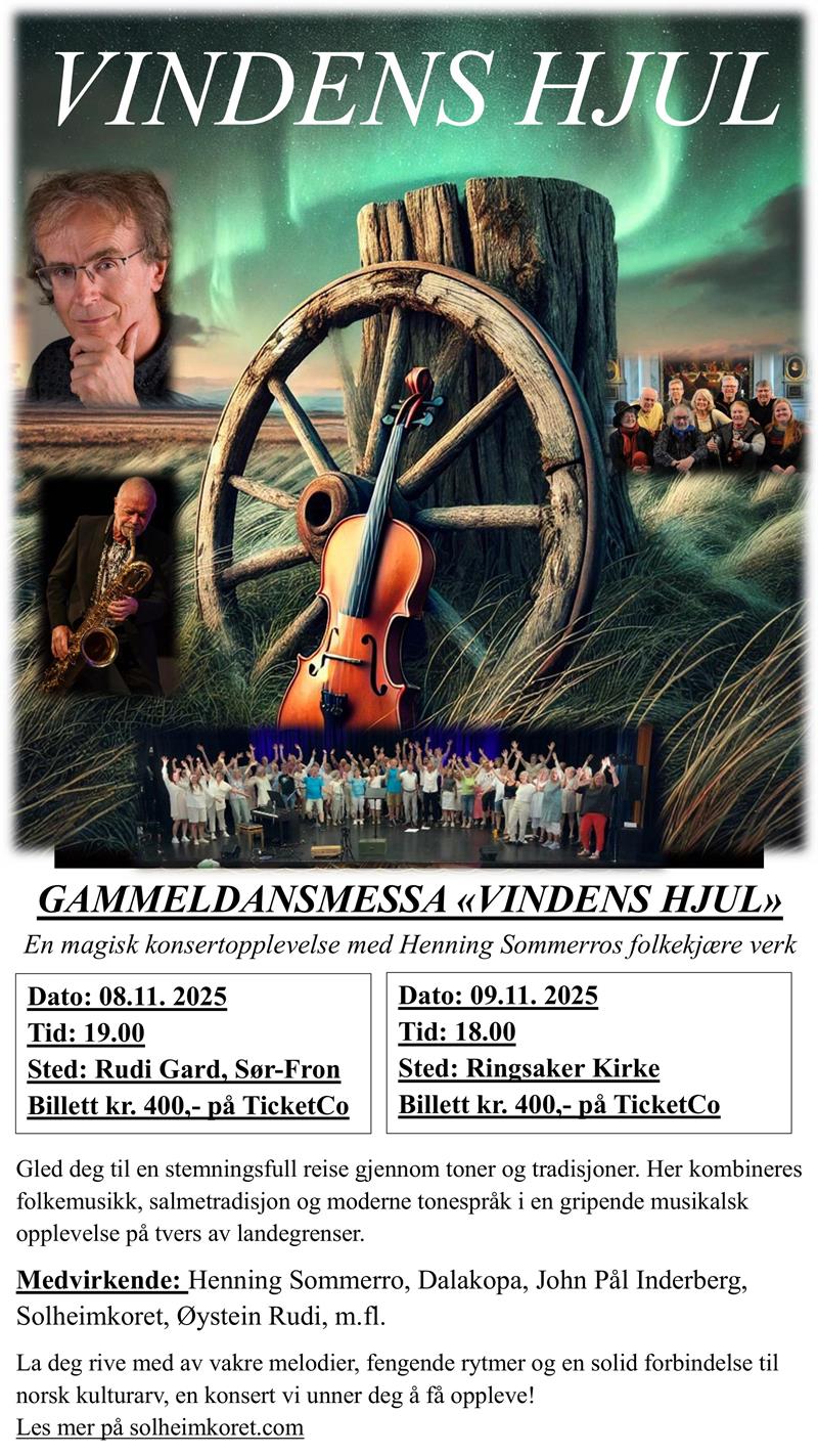 Plakat Gammeldansmessa 