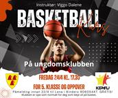 Basketballkurs på ungdomsklubben!