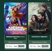 Kino på kulturhuset - Kjæledyrekspressen//Greenland 2: Migration